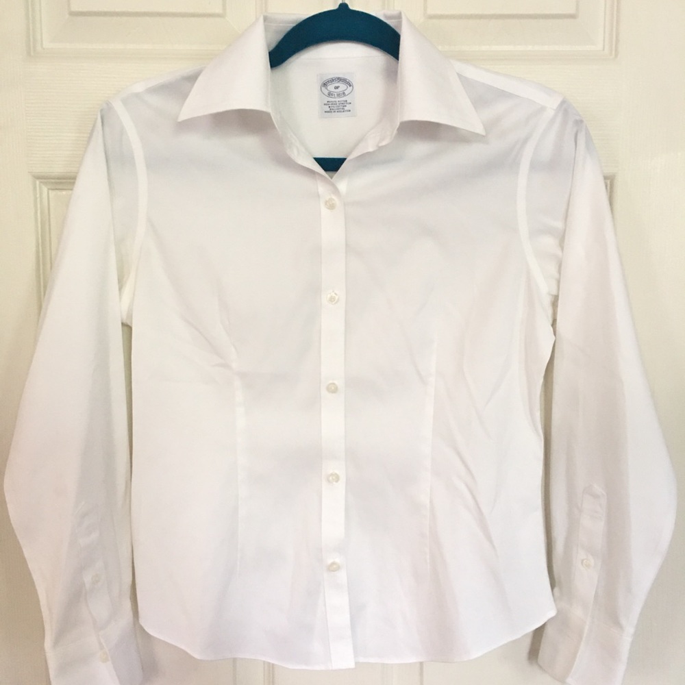 Brooks Brothers Non-Iron Stretch Button-down Sz 0P